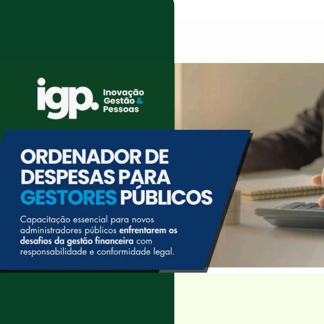 Curso de Ordenador de Despesas para Gestores Municipais.
